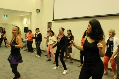 Bellydancing at University Open Day